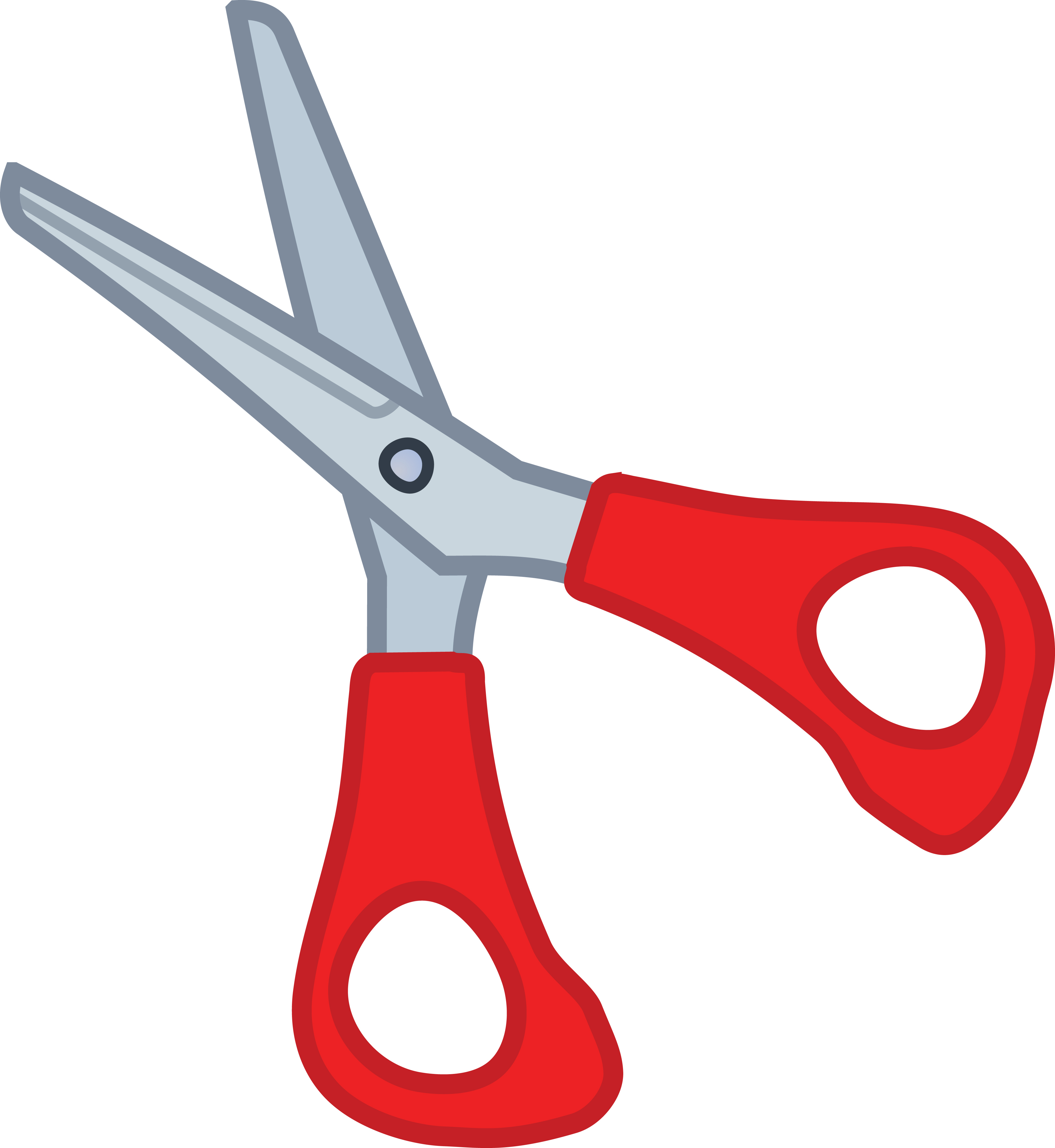 1702 Free Clipart Of A Pair Of Scissors 