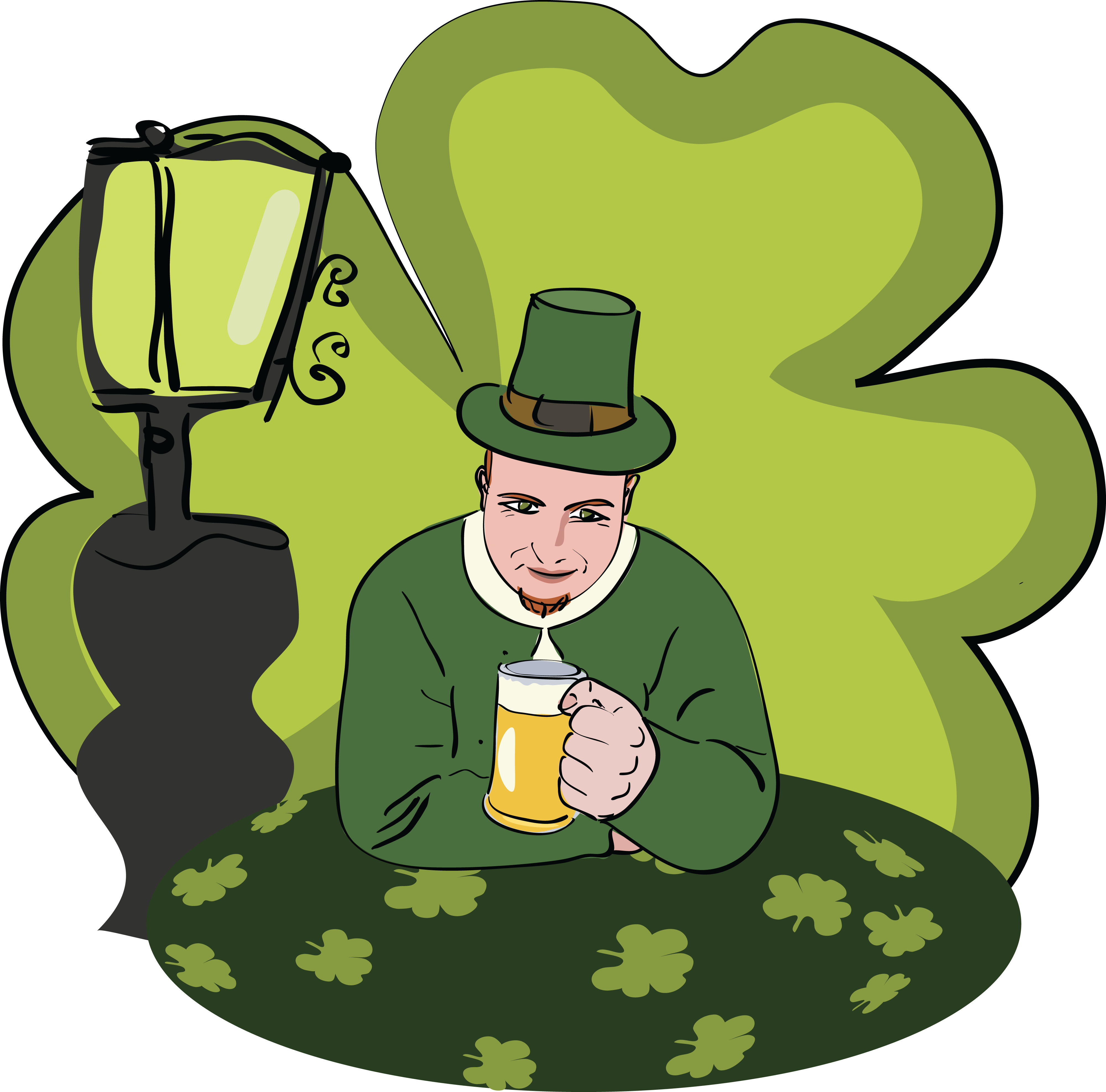 free clipart man drinking beer - photo #33