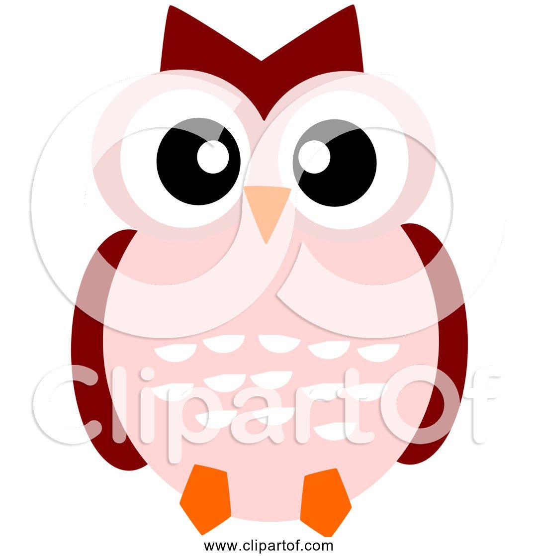Free Clipart of a Cute Cartoon Owl
