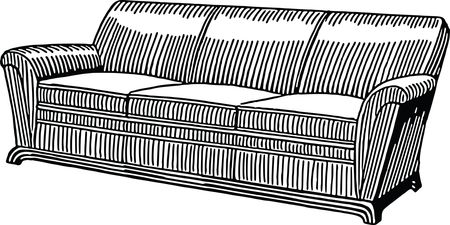 Free Clipart Of A Sofa