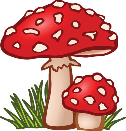 Free Clipart Of mushrooms