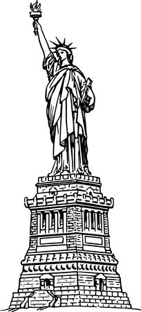 Free Clipart Of The Statue of Liberty