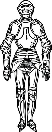 Free Clipart Of Full Knight Armor