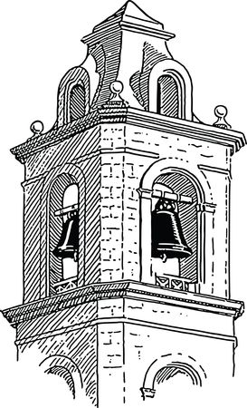 Free Clipart Of A Belfry