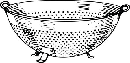 Free Clipart Of A Strainer