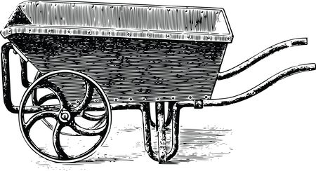 Free Clipart Of A wheelbarrow