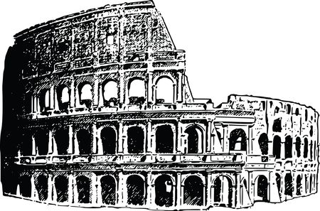Free Clipart Of A coliseum