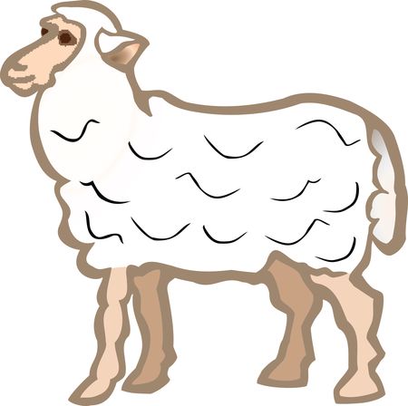 Free Clipart Of A lamb