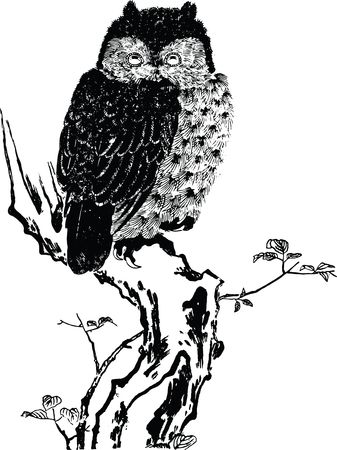 Free Clipart Of A perched owl