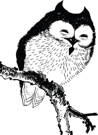 Free Clipart Of A perched owl