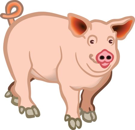 Free Clipart Of A pig