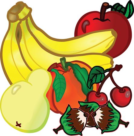 Free Clipart Of fruit