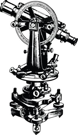 Free Clipart Of A theodolite