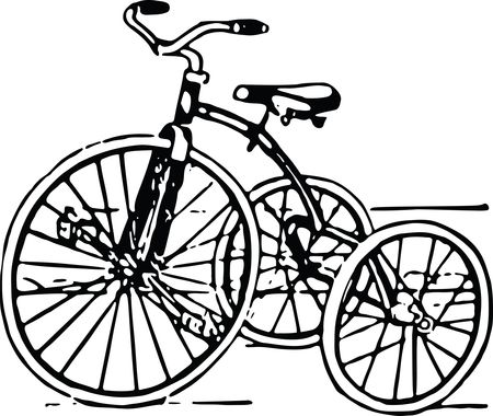 Free Clipart Of A tricycle