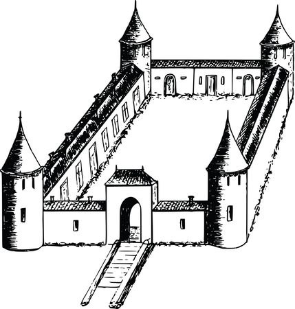 Free Clipart Of A fortress
