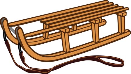 Free Clipart Of A luge