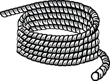 Free Clipart Of A coil of rope
