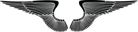 Free Clipart Of A pair of wings