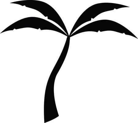 Free Clipart Of A palm tree