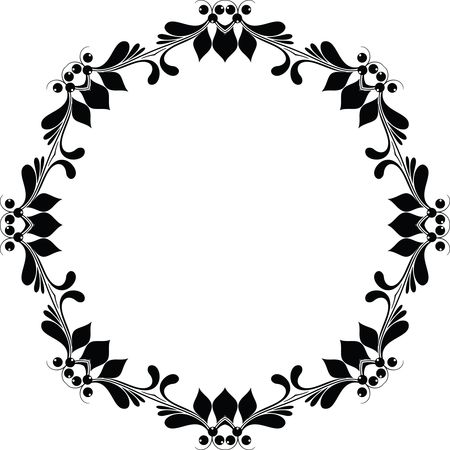 Free Clipart Of A floral frame