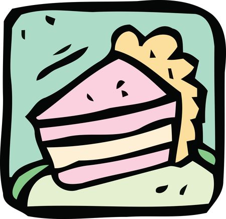 Free Clipart Of A cake slice