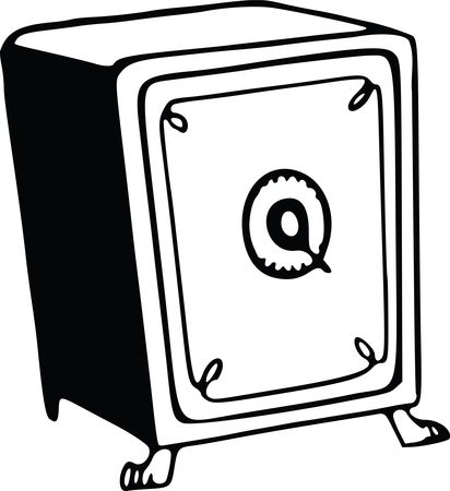Free Clipart Of A safe