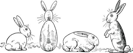 Free Clipart Of rabbits