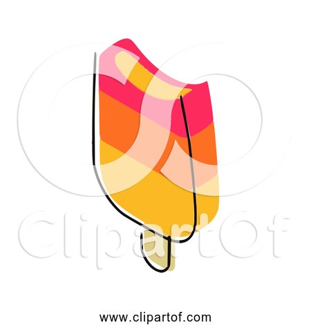 Free Clipart Of Yellow Ice Cream Bar Version 3 of 5