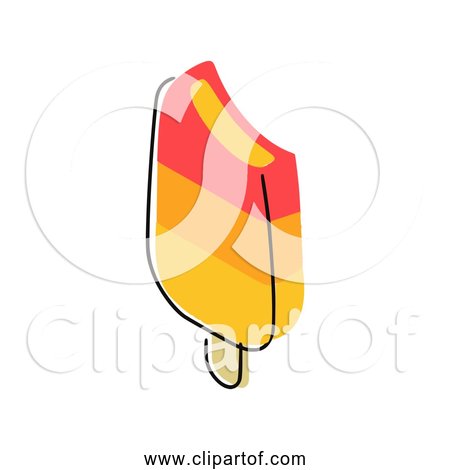 Free Clipart Of Yellow Ice Cream Bar Version 2 of 5