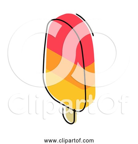 Free Clipart Of Yellow Ice Cream Bar Version 1 of 5