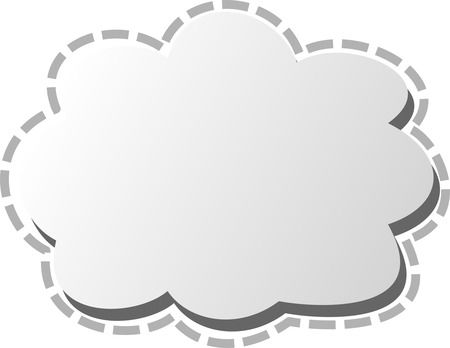 Free Storage Server Cloud Logo Clipart Illustration