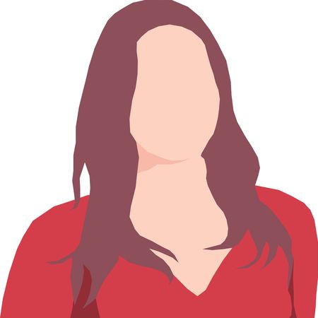 Free Clipart Of A Faceless Woman Avatar