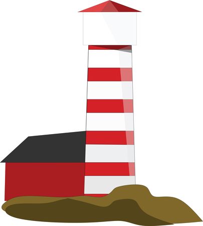 Free Clipart of a Lighthouse