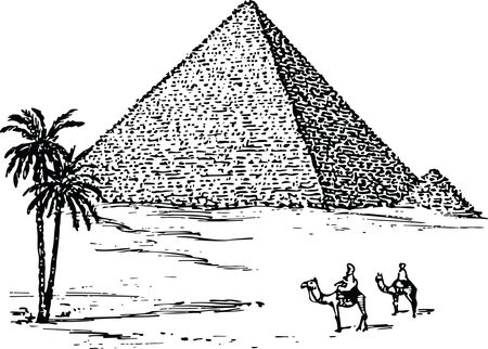 Free Clipart Of The Pyramids of Giza