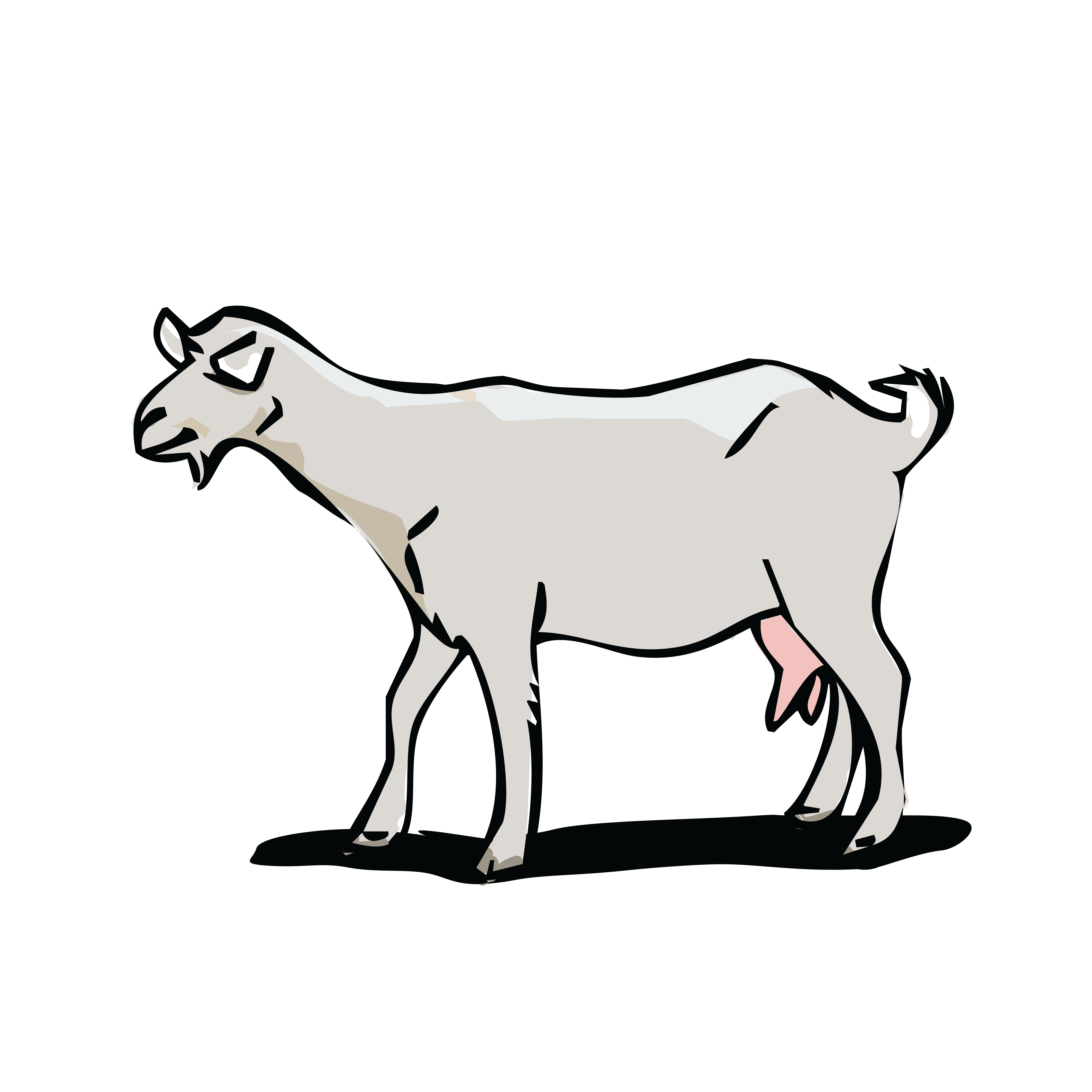 Free Clipart Of A goat