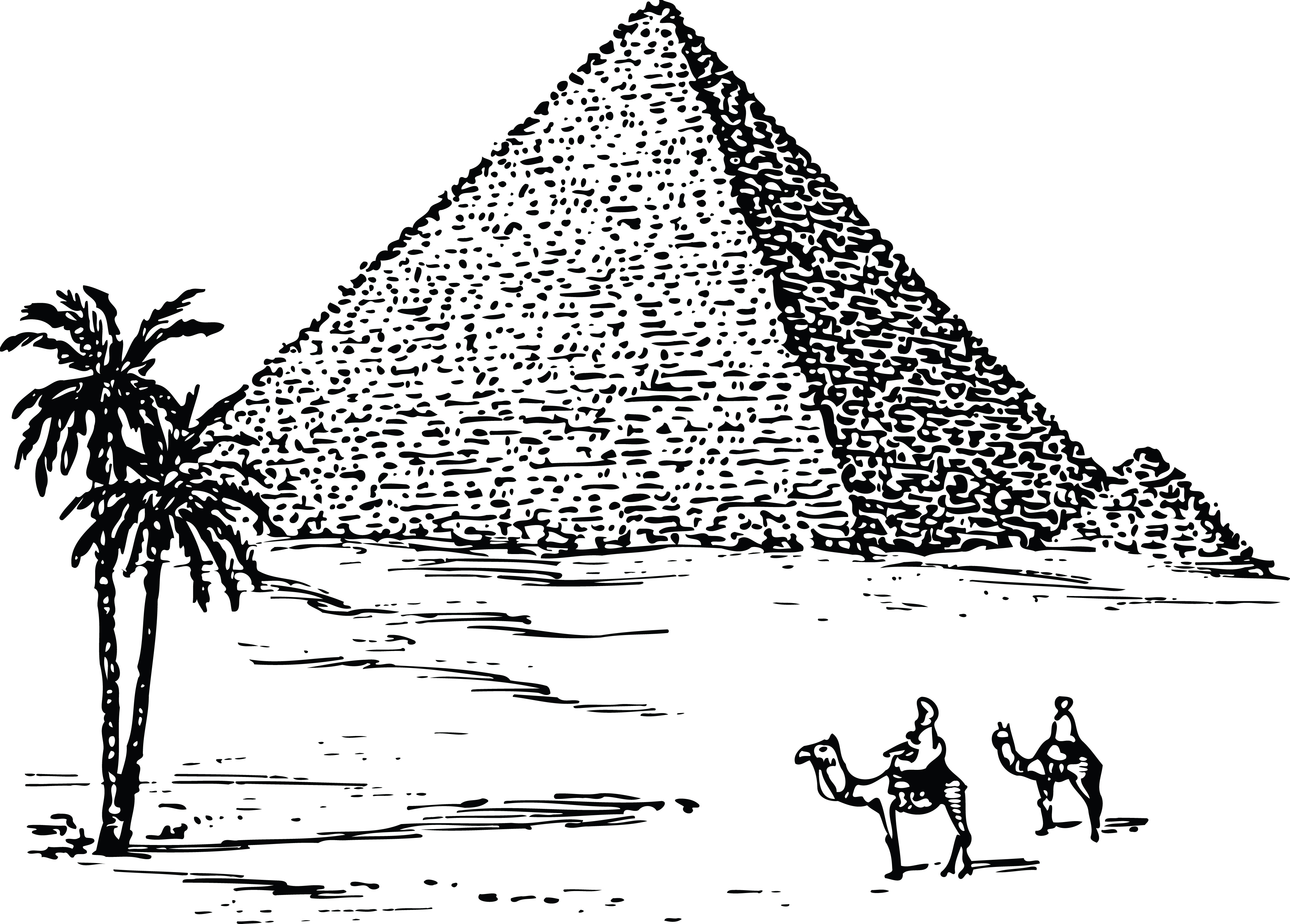 Pyramids Of Giza Clip Art